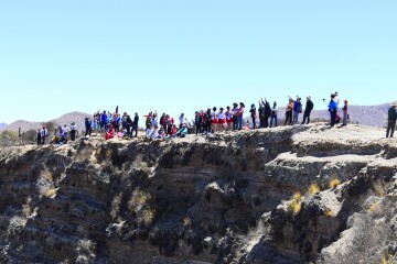 Alto número de participantes marca éxito en la visita al Sexto Cañón Más Profundo del Mundo