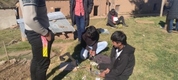 Alumnos de San Marcelo caminarán tres horas para visitar Huajlaya