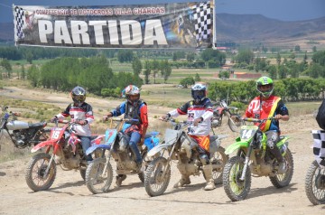 Aproximadamente 50 motociclistas correrán en Villa Charcas