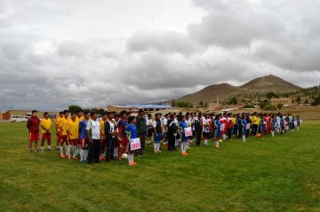 Arrancó en campeonato interdistritos de fútbol con ocho equipos