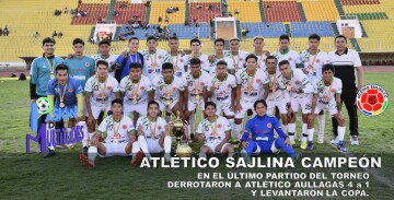 Atlético Sajlina se corona campeón de la Primera “B” y el próximo torneo jugará en la Primera “A”