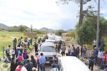 Autoridades cumplen inspección a la ruta directa San Lucas-Sucre