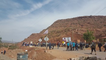 Bloqueo en los Cintis se mantiene invariable en la carretera Potosí - Tarija