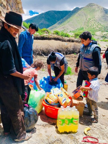 Camargo se solidariza con los niños huérfanos de Cabrería