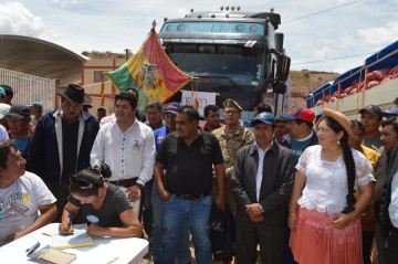 Cebolleros del sur ponen en vigencia la guía de movimiento de carga