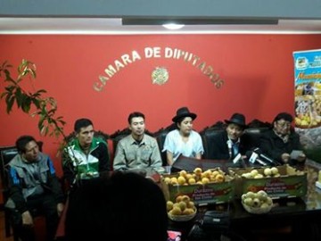 Chinimayu se expone durazno el sábado y domingo en feria en La paz