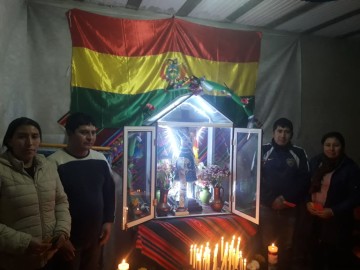 Cinteños celebrarán al Señor de Quisquira en Río Gallegos, Argentina