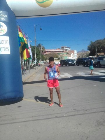 Culpineño Juan Carlos Pua participará de la maratón de Santa Cruz