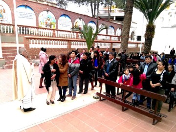 Culpineños en Sucre celebran al Señor de Pilaya