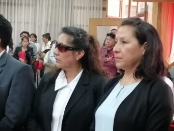 Dos maestras hacen historia al asumir como directoras distritales en Camargo y Culpina
