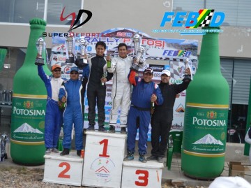 El piloto incahuaseño Gregorio “Goyo” Copa gana en Potosí