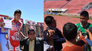 Elvis Rengifo y Pedro Tarifa logran oro en ciclismo y atletismo