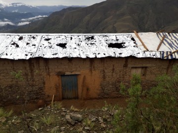 Fuerte granizada causa daños de magnitud en comunidades de San Lucas
