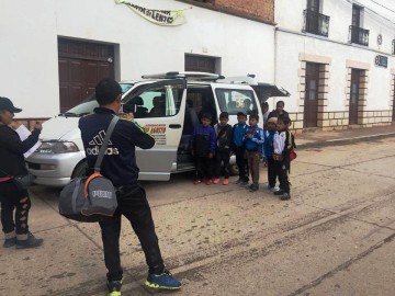 La Sub-9 de fútbol de Camargo participa en un torneo internacional en Tarija