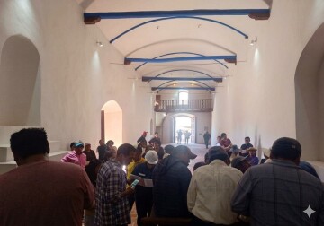 Las Carreras: El templo San Juan del Oro ha sido refaccionado