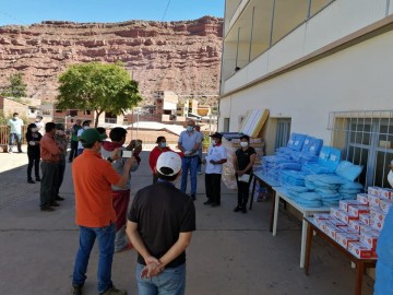 Material de bioseguridad se utilizará en el centro covid-19 de Camargo