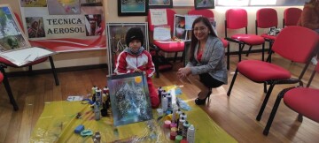 Mikell Fernández logra el segundo lugar en concurso nacional de pintura