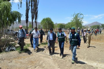 Modernizarán los canales de riego que pasan por la mancha urbana de Culpina