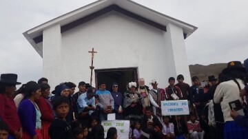 Pilalo, en San Lucas, estrenó capilla nombrada San Isidro Labrador