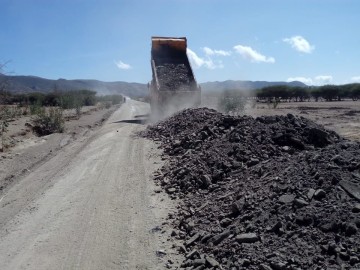 Ripian el tramo de cuatro kilómetros en el camino Sajlina-Saladillo