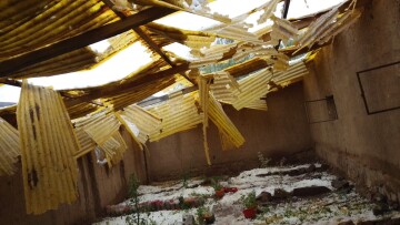 Septiembre: Tercera granizada que cae en el municipio de San Lucas 