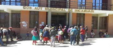 Vecinos toman la Alcaldía de Incahuasi; autoridades dicen que fue por mala información