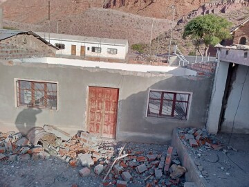 Vientos fuertes causan destrozos en la Escuela de San Pedro