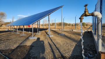 Villa Charcas estrena nueva fuente de agua potable