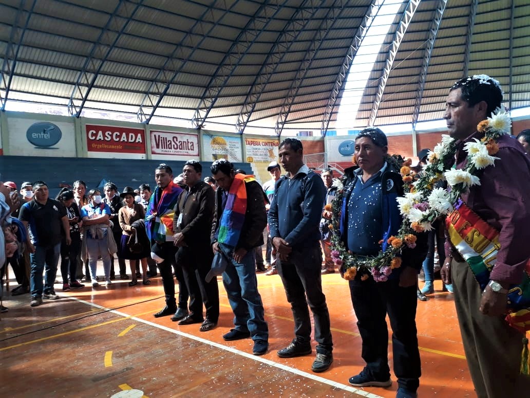 Centrales de Sud Cinti declaran “ilegítima” elección de la directiva de la Federación de Campesinos Centrales de Sud Cinti declaran “ilegítima” elección de la directiva de la Federación de Campesinos