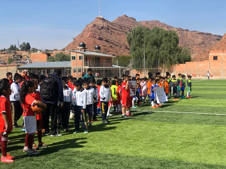 Comenzó el torneo de fútbol para categorías menores en Camargo