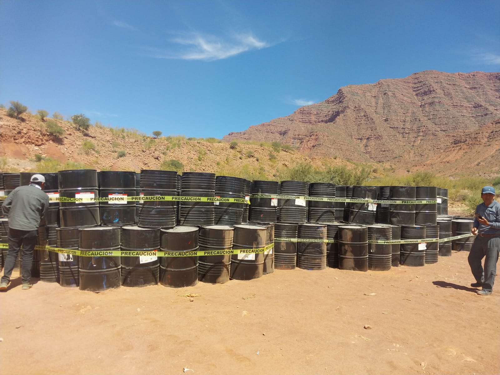  Compran casi todo el asfalto para el tramo Saladillo-Molle Aguada