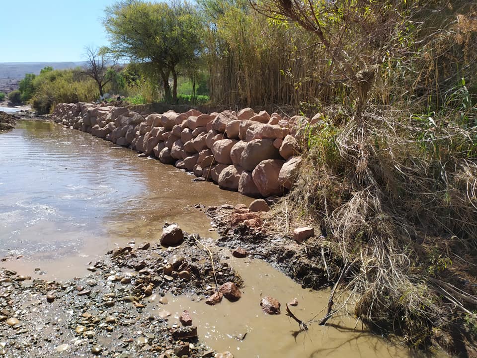 Construcción de defensivos en Camargo tiene un avance del 26,8%