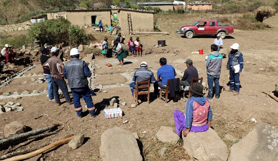 Construyen 25 casas en Bella Vista Centro y Quirusillas de Incahuasi