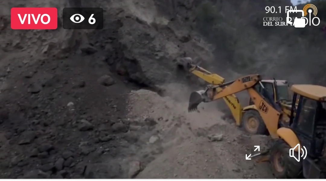 Cuatro mineros quedan atrapados por el derrumbe de una boca en Chichamayu