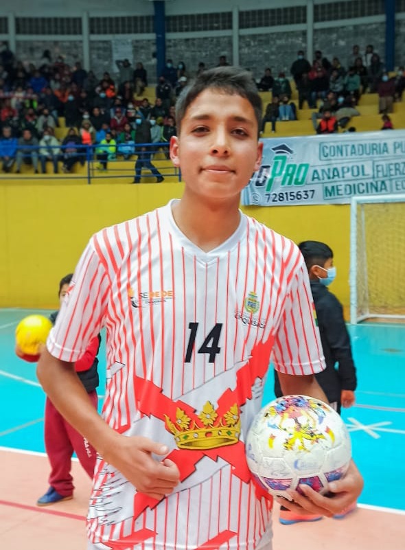 Diego Alejandro Camacho Villalpando, de sangre culpineña, en la selección de Chuquisaca