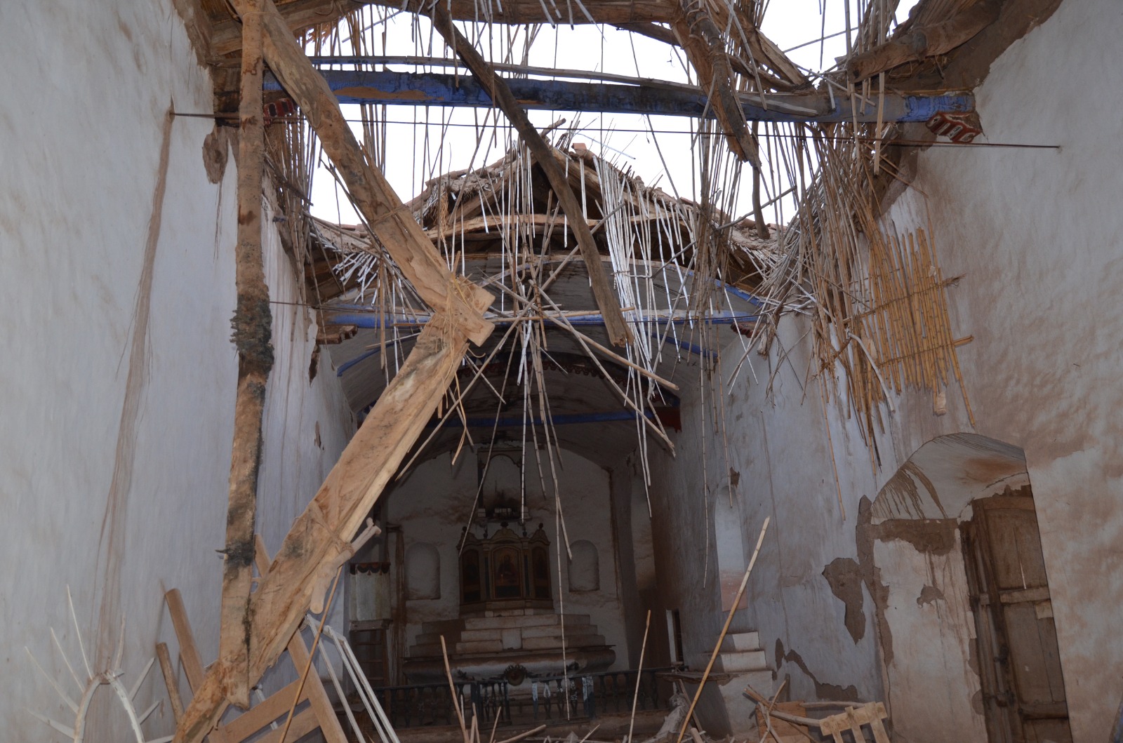 El deterioro del Templo San Juan del Oro va camino a la irreversibilidad