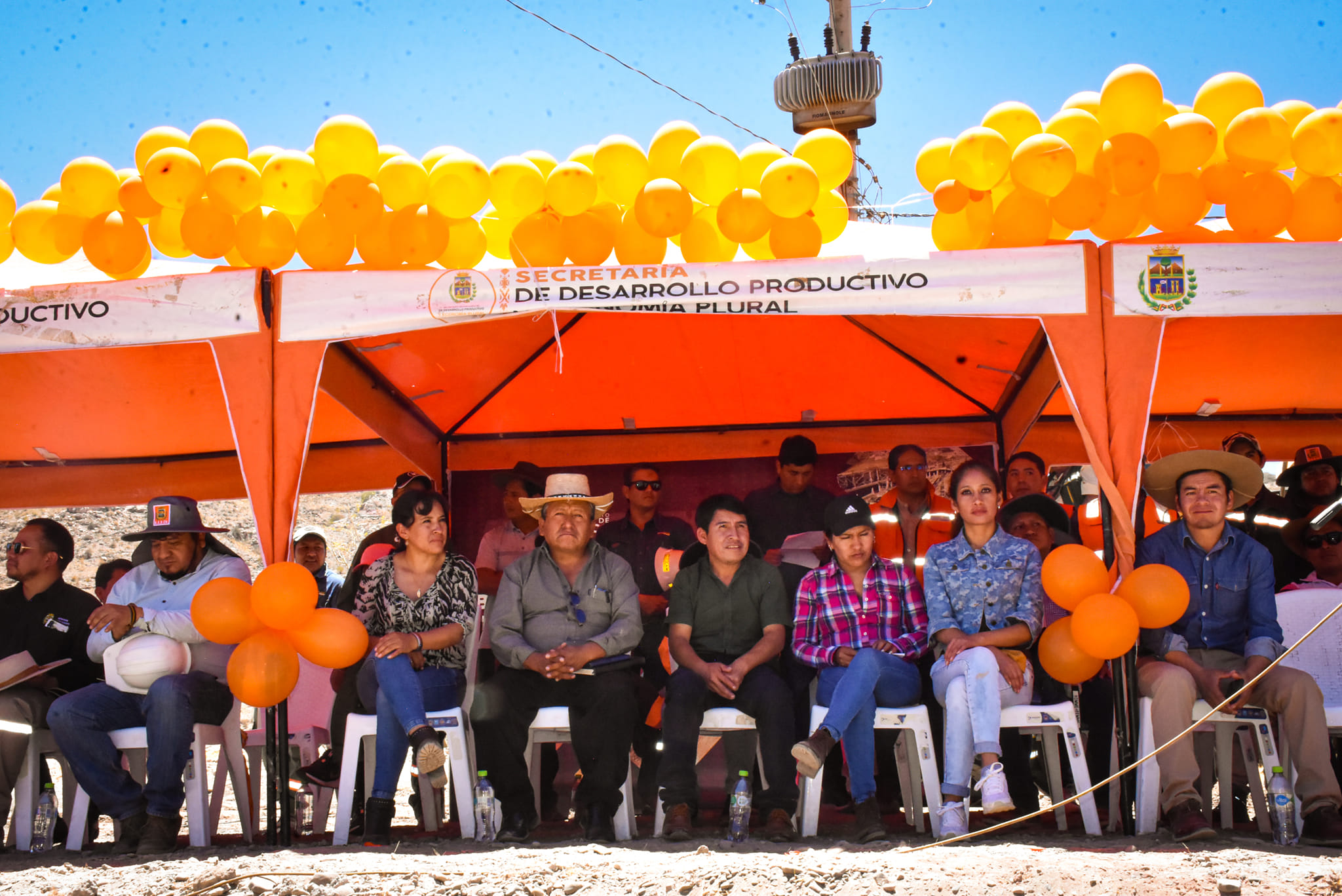 Gobernador inaugura el pavimento del tramo Saladillo-Molle Aguada