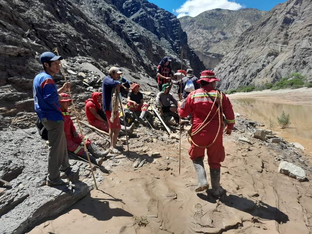 Hallan el cuerpo de una anciana de Cotagaita en el Río Camblaya 