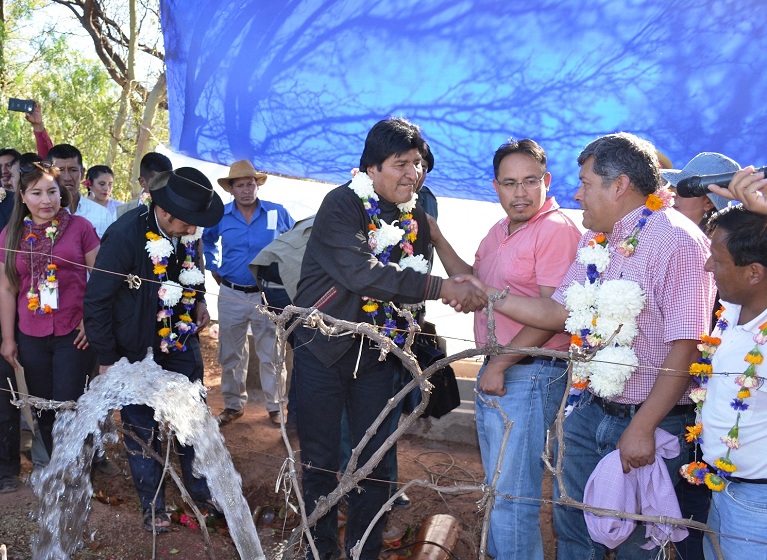 Inauguran sistema de microriego tecnificado para 110 hectáreas en Lime