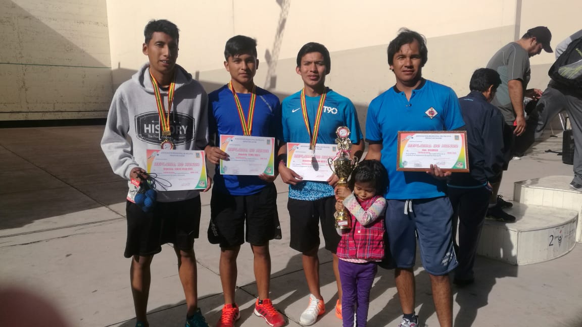 Incahuasi logra el campeonato de 3º de Ascenso en raqueta frontón