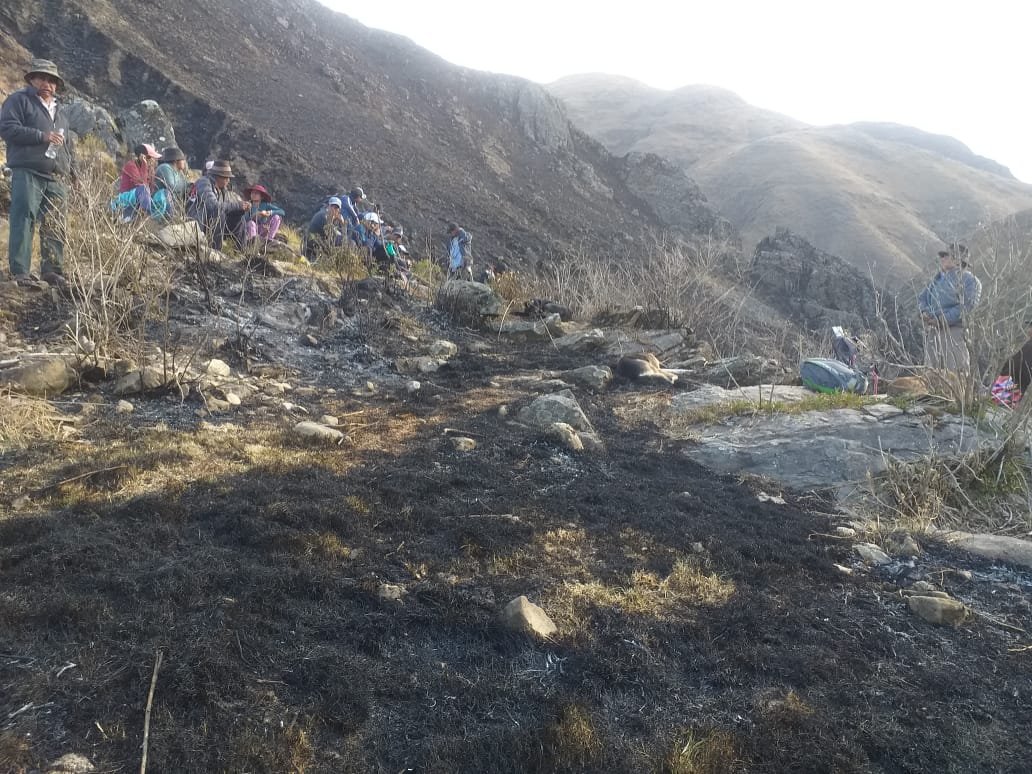 Incendio en La Cueva arrasa más de 500 hectáreas de pastoreo