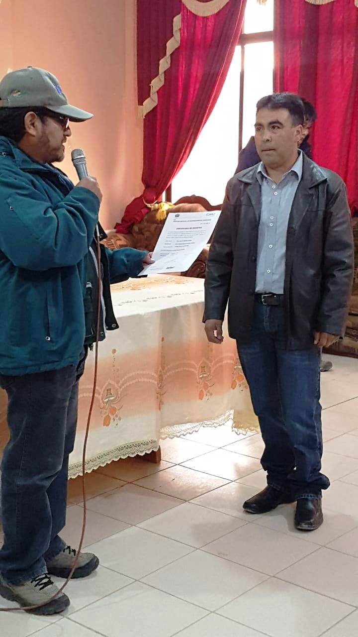INIAF entrega certificado de la nueva variedad de haba Cinteña