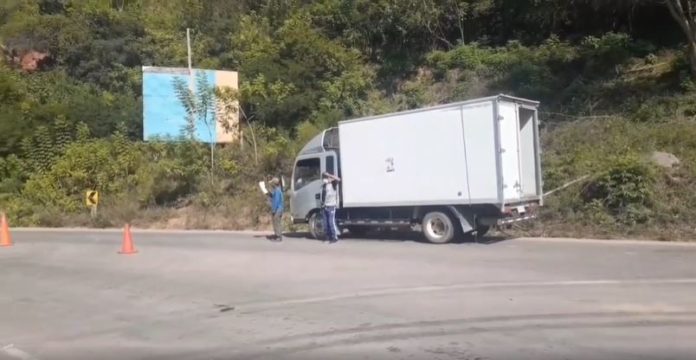 Interceptan camión frigorífico con ocho personas a bordo en Entre Ríos
