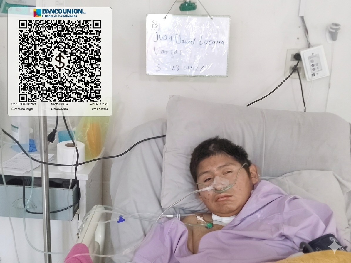 Juan David quiere vivir, pero necesita de ayuda. Es de San Lucas