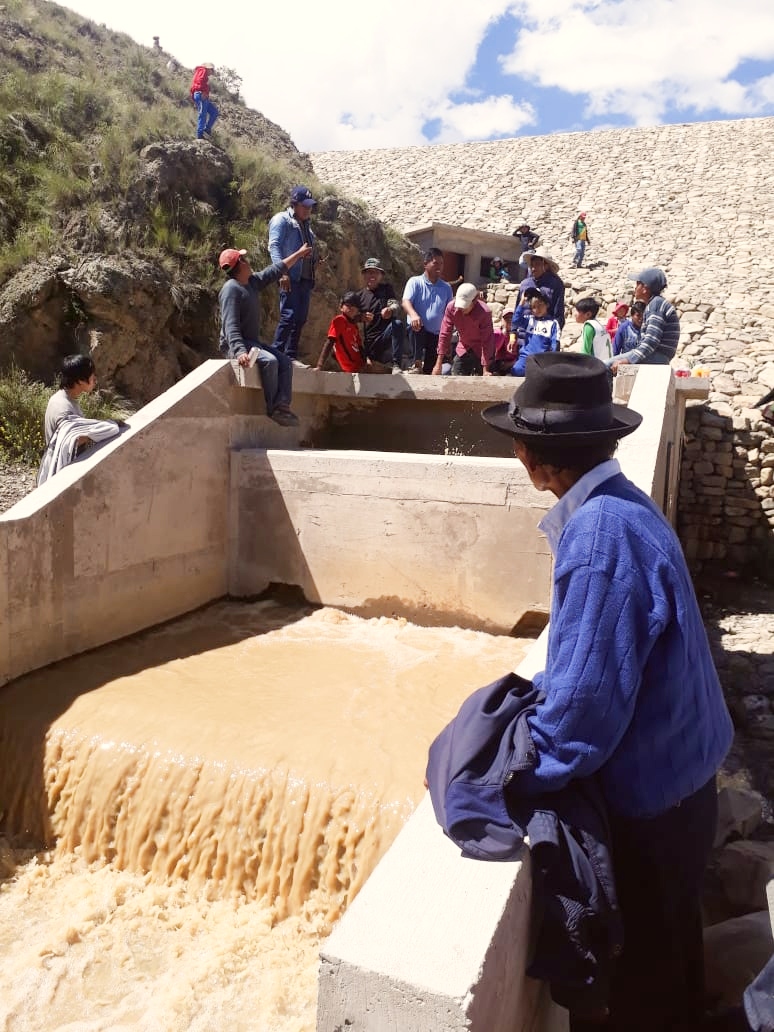 La represa de Miraflores de Incahuasi irrigará 150 hectáreas 