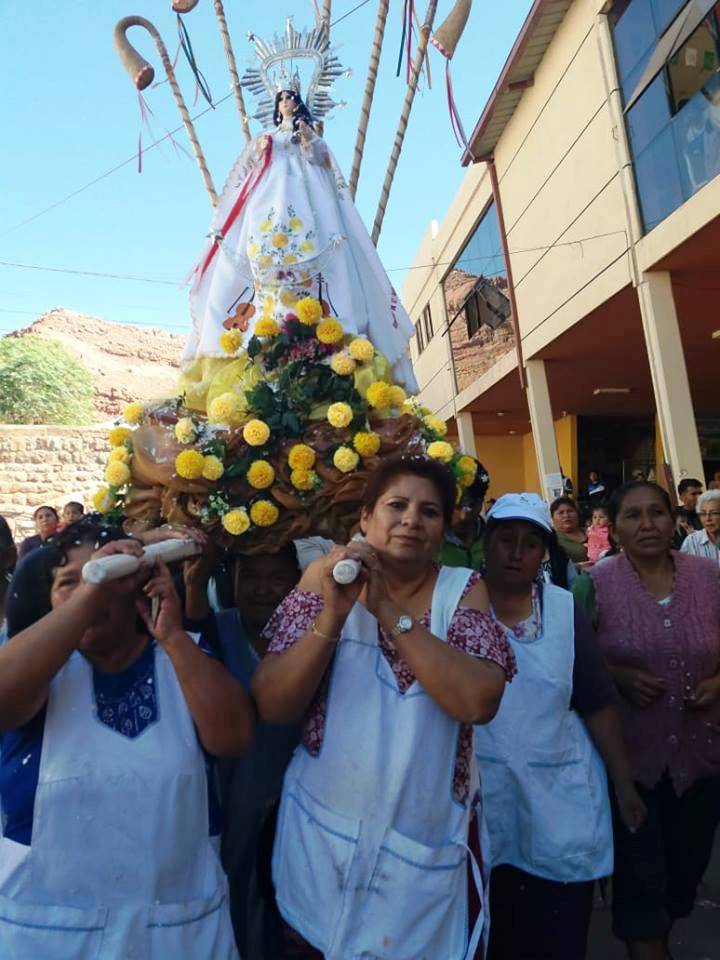 La Virgen de Chaguaya sorprende a los camargueños con una visita