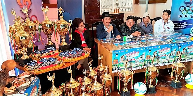 Lanza los Juegos Deportivos Municipales que se realizarán en Villa Charcas