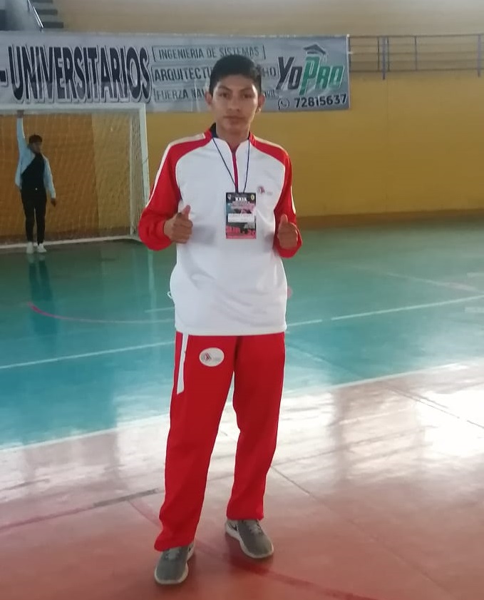 Ortega Aguilar, descendiente de culpineño, está en el campeonato nacional de futsal