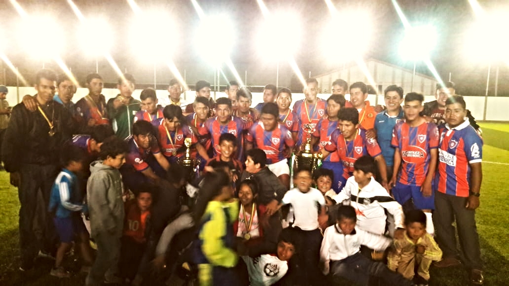 San Lorenzo de Malcastaca es campeón de Fútbol de Camargo