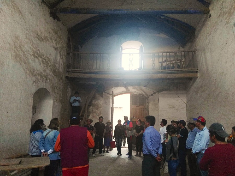 Se inaugura la refacción del templo San Juan del Oro de Las Carreras Se inaugura la refacción del templo San Juan del Oro de Las Carreras